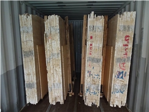 Beige Travertine Slab & Tile, Cream Travertine, Yellow Travertine Slabs, Beige Vein Travertine Flooring Tiles, Wall Covering