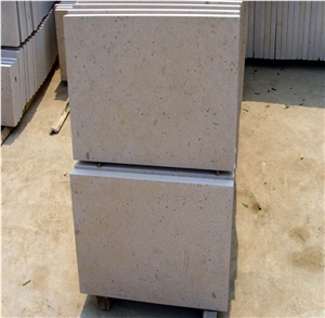 Classical Cream Honed Panel, Beige Limestone Slabs & Tiles