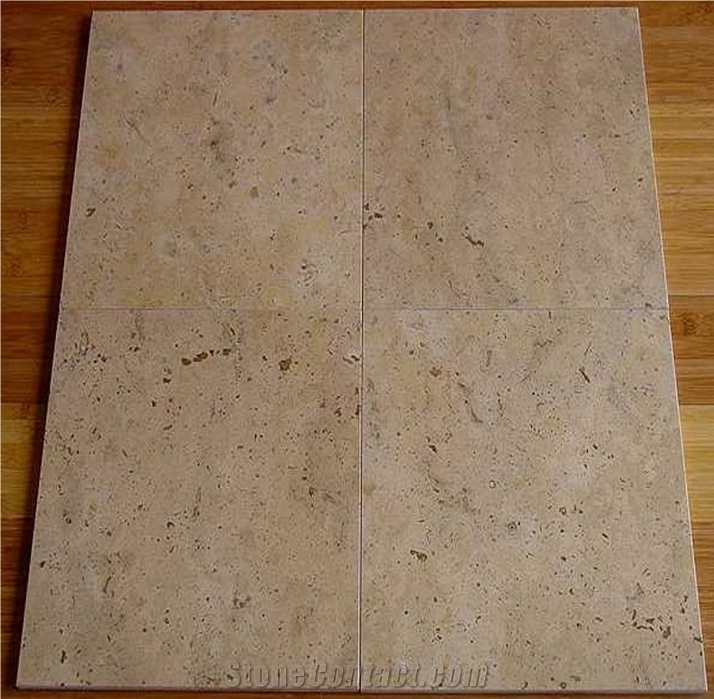 Classical Cream Honed Panel, Beige Limestone Slabs & Tiles