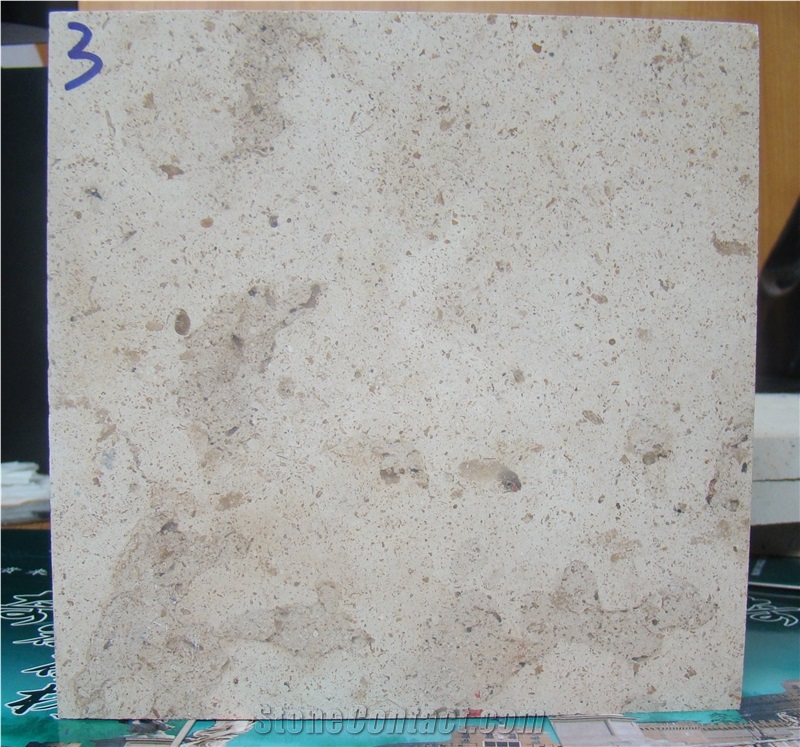 Classical Cream Honed Panel, Beige Limestone Slabs & Tiles
