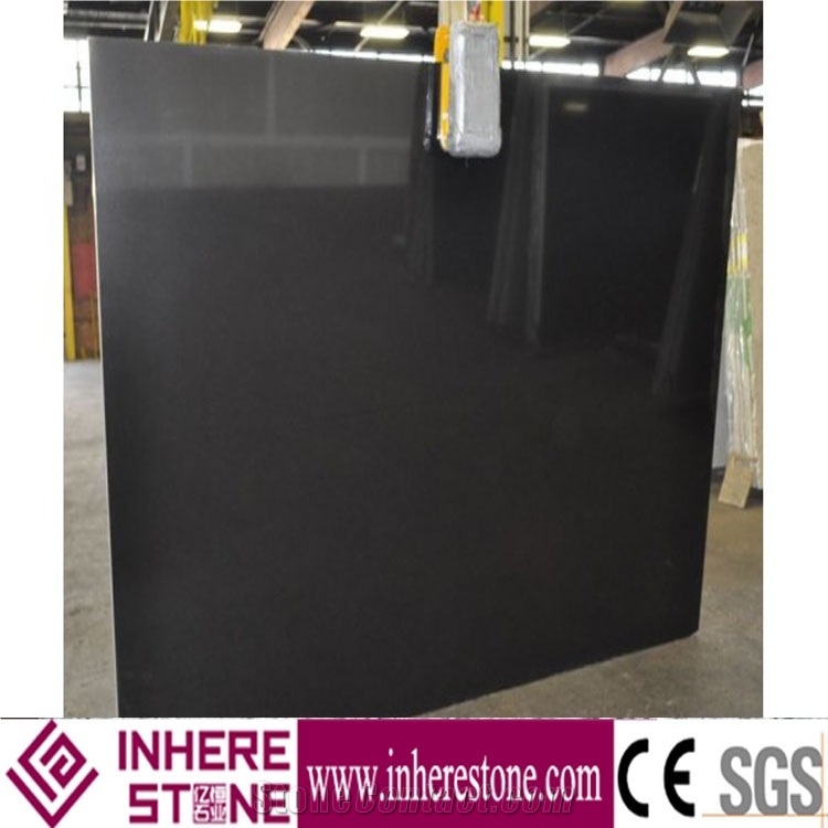 Chinese Cheap Polished Amazonite Black Galaxy Granite Slabs, Nero Toledo Black Granite
