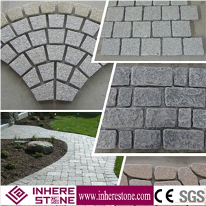 Decorative Diveway Paving Stone, Cobble Stone, Cube Stones for Garden Walkways
