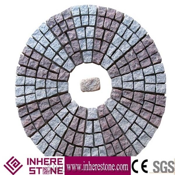 Decorative Diveway Paving Stone, Cobble Stone, Cube Stones for Garden Walkways