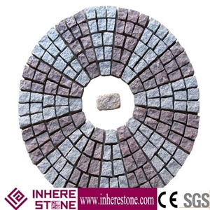 Decorative Diveway Paving Stone, Cobble Stone, Cube Stones for Garden Walkways