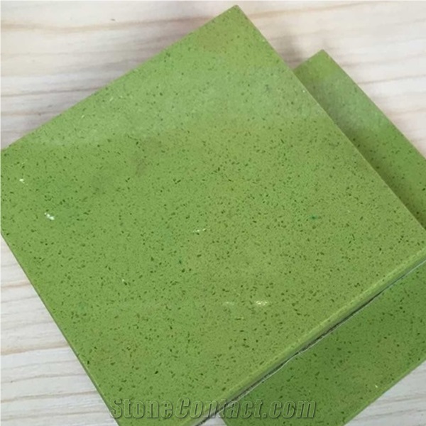 Quartz Tiles and Slabs,Artifical Stone,China Green Quartz Stone