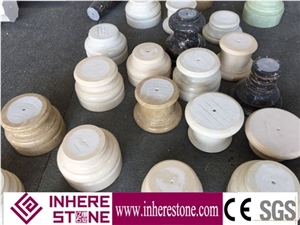 Wholesale Marble Pillars Roman Column Tops, Column Bases, Marble Pillars Columns Design
