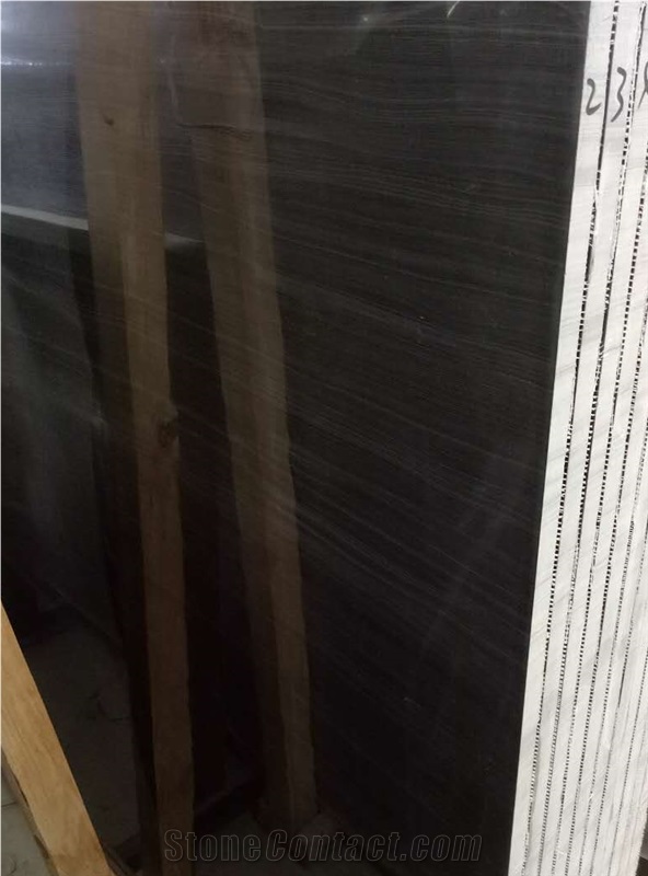 Black Wooden Vein Marble Big Slab & Tile,Cut to Size