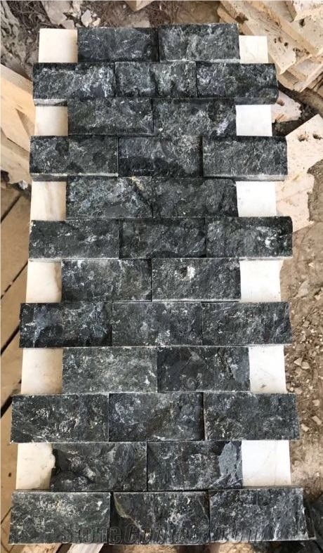 Toros Black Marble Split Face Mosaic Turkey