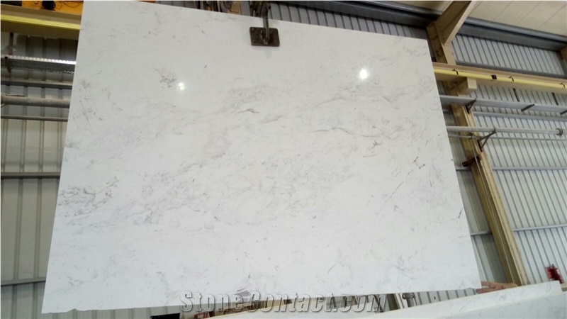 Volakas Flower Marble Slabs & Tiles, Greece White Marble