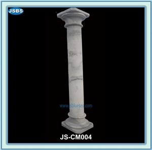 Hunan White Marble Column
