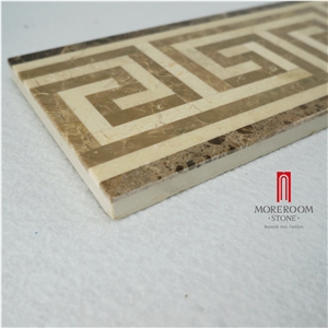 Spain Dark Emperador and Light Emperador New Design Border