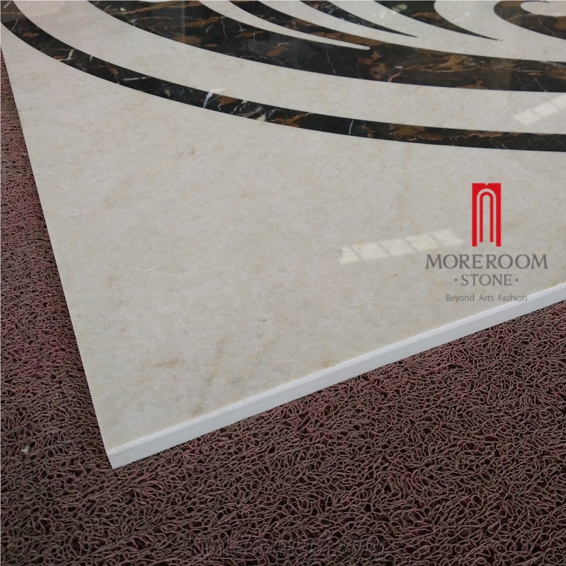 Thin Laminated Ceramic Backed Water Jet Medallion