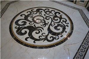 Thin Laminated Ceramic Backed Water Jet Medallion