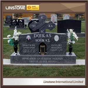 Ca Upright Monument Granite Serp Top Columbarium Urns Supplier
