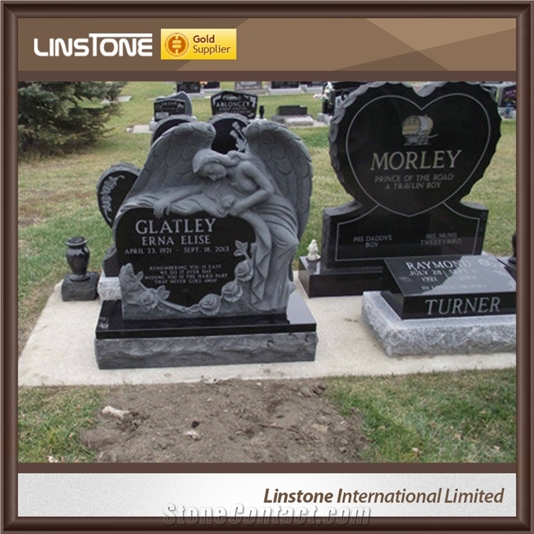 Ca Upright Monument Granite Serp Top Columbarium Urns Supplier