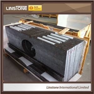 Cheap Chinese Supplier Tan Brown Granite Vanity Bathroom