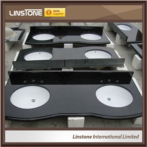 Cheap Chinese Supplier Tan Brown Granite Vanity Bathroom