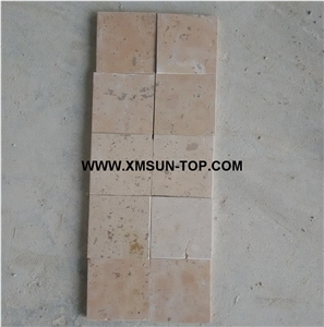 Beige Limestone Cube Stone/China Limestone Cobble Stone/Beige Limestone Square Pavers/Limestone Paving Sets/Floor Covering/Courtyard Road Pavers/Garden Stepping Pavements/Walkway Pavers