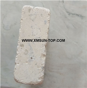 Beige Limestone Cube Stone/China Limestone Cobble Stone/Beige Limestone Square Pavers/Limestone Paving Sets/Floor Covering/Courtyard Road Pavers/Garden Stepping Pavements/Walkway Pavers