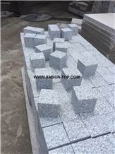 G623 Cube Stone/China Bianco Sardo Granite Cobble Stone/Rosa Beta Granite Square Pavers/Haicang White Granite Paving Sets/Floor Covering/Courtyard Road Pavers/Garden Stepping Pavements/Walkway Pavers