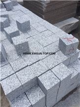 G623 Cube Stone/China Bianco Sardo Granite Cobble Stone/Rosa Beta Granite Square Pavers/Haicang White Granite Paving Sets/Floor Covering/Courtyard Road Pavers/Garden Stepping Pavements/Walkway Pavers
