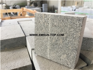 G654 Cube Stone/Light Grey Cobble Stone/Pingnan Sesame Black Square Pavers/New Impala Granite Paving Sets/Floor Covering/China Jasberg Courtyard Road Pavers/Garden Stepping Pavements/Walkway Pavers
