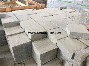 G654 Cube Stone/Light Grey Cobble Stone/Pingnan Sesame Black Square Pavers/New Impala Granite Paving Sets/Floor Covering/China Jasberg Courtyard Road Pavers/Garden Stepping Pavements/Walkway Pavers