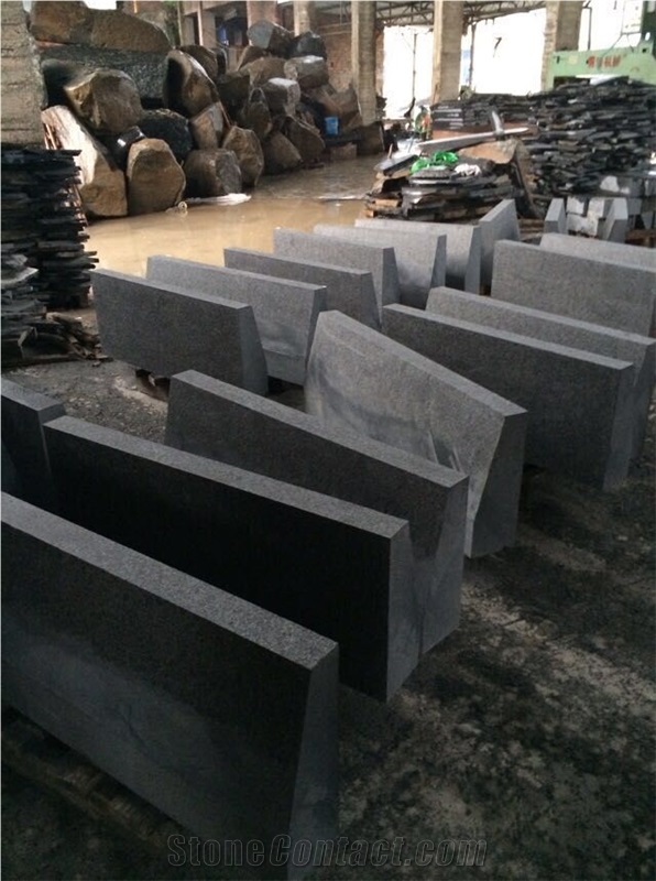 G684 Black Basalt Stone&G684 Black Kerbs& Black Basalt Kerbstones&Chinese Black Basalt Stone