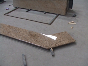 Giallo Veneziano Granite Kitchen Counter Top /Golden Granite Kitchen Worktop /Kitchen Tops/Kitchen Bar Tops/Custom Countertop/Granite Kitchen Island Tops/Natural Stone Kitchen Top