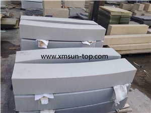 Light Grey Sandstone Kerbstones/Grey Sand Stone Curbstone/Road Stone/ Side Stone/Curbs/Sandstone for Road Side Paving