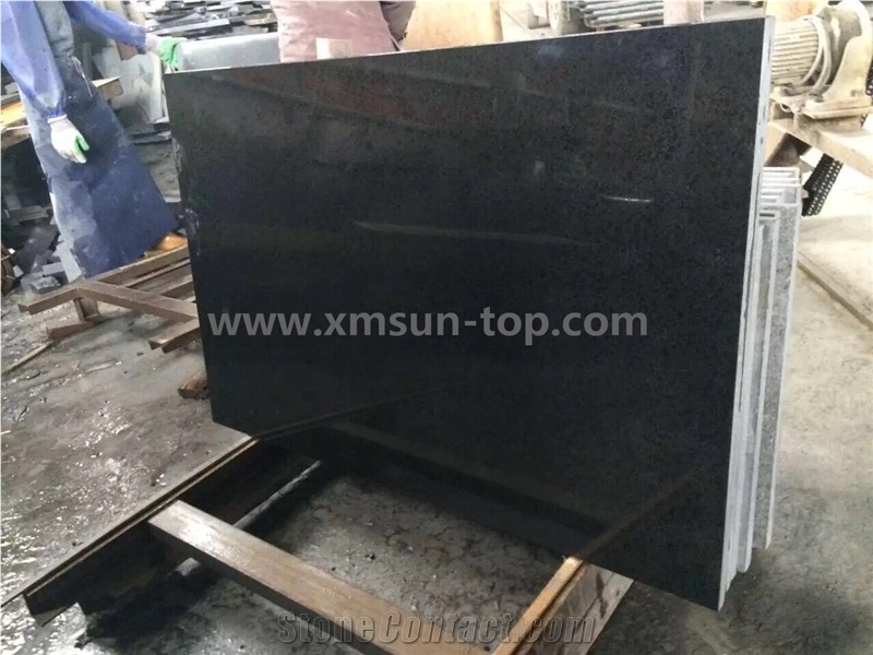 Polishd G684 Black Basalt Slabs&Strip&Tile/China Basalt Pattern/Fujian Black/Diamond Black for Wall Cladding&Wall Covering/Absolute Black for Flooring&Floor Covering/Black Pearl