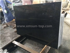 Polishd G684 Black Basalt Slabs&Strip&Tile/China Basalt Pattern/Fujian Black/Diamond Black for Wall Cladding&Wall Covering/Absolute Black for Flooring&Floor Covering/Black Pearl