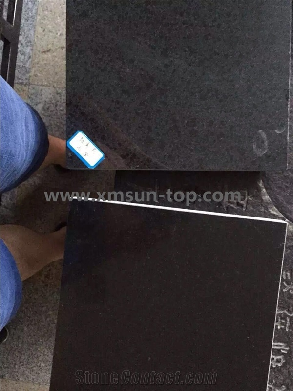 Polishd G684 Black Basalt Slabs&Strip&Tile/China Basalt Pattern/Fujian Black/Diamond Black for Wall Cladding&Wall Covering/Absolute Black for Flooring&Floor Covering/Black Pearl
