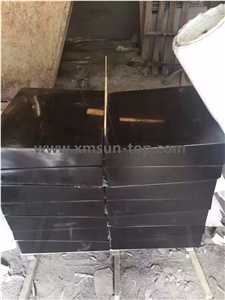 Polishd G684 Black Basalt Slabs&Strip&Tile/China Basalt Pattern/Fujian Black/Diamond Black for Wall Cladding&Wall Covering/Absolute Black for Flooring&Floor Covering/Black Pearl