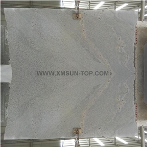Polished New China Viscount White Granite Big Slabs & Gangsaw Slabs & Customized/Shanshui White Granite Slab/White Landscape Slab for Wall Covering&Wall Cladding&Floor/China Romano White Granite Slab