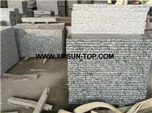 Polished Spray White Granite Steps/Seawave White Granite Stair/White Wave Granite Stair Riser&Stair Treads/G 377 Granite Steps &Staircase/Sea Wave Flower Of Mengyin Granite Steps/Breaking Waves Stair