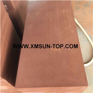 Red Sandstone Kerbstones/Dark Red Sand Stone Curbstone/Road Stone/ Side Stone/Curbs/Sandstone for Road Side Paving
