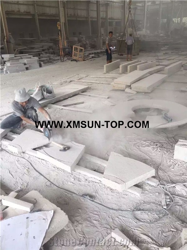 Yellow Granite Moldings&Border/Gold Yellow Granite Skirtings/Granite Border Decos/Natural Stone Trim/Stone Mouldings/Interior Decoration