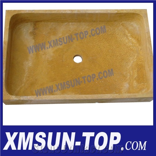 Yellow Stone Kitchen Sinks&Basins/Yellow Stone Bathroom Sinks&Basin/Rectangle Sinks&Basins/Natural Stone Basins&Sinks/Wash Basins/Interior Decoration/Home Decorative