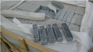 Cheap Price Blue Limestone with High Quality Honed Then Tumbled Pavers, Winggree Stone