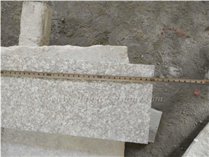 Direct Sale Cheap Flamed G664 Granite/Luo Yuan Red Granite/ Brainbrook Brown Granite/Black Spots Brown Granite/China Pink Stairs & Steps, Treads and Threshold, Winggreen Stone