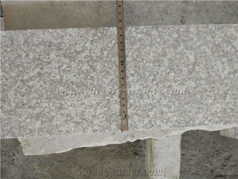 Direct Sale Cheap Flamed G664 Granite/Luo Yuan Red Granite/ Brainbrook Brown Granite/Black Spots Brown Granite/China Pink Stairs & Steps, Treads and Threshold, Winggreen Stone