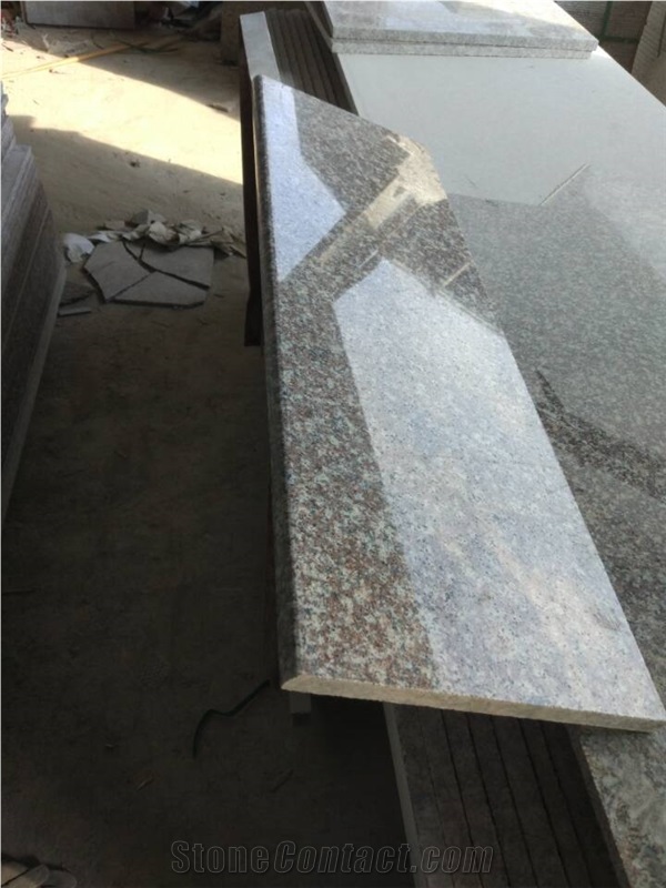 G664/Luoyuan Red/Luna Pearl Granite/Luoyuan Bainbrook Brown,Building Stone Stairs and Steps