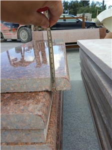 G683/Royal Red/Guangze Red Granite Stairs and Steps in Polished Finishing for Interior Decoration