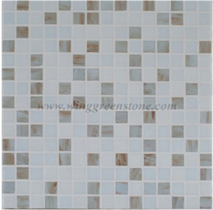Grey Glass Mosaic,Square Shape Mosaic for Wall Cladding & Flooring