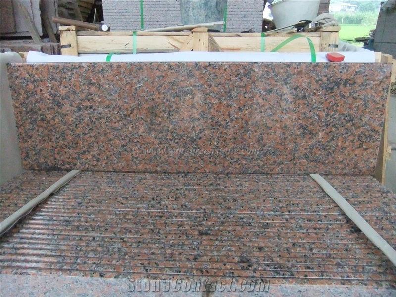 Kitchen Countertop,G562a Granite,Mapple Red Granite,In Surface Polished Customized Finishing,Buy Direct from Factory,Winggreen Stone