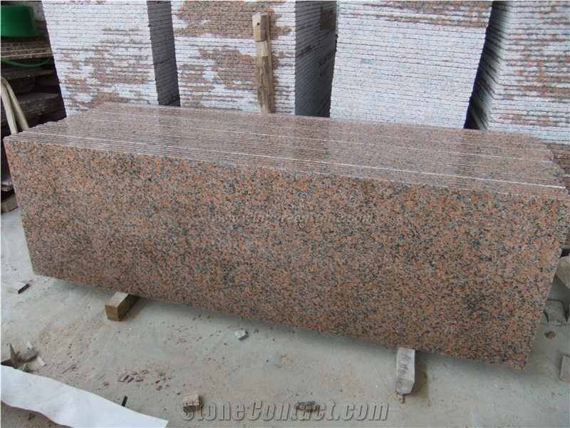 Kitchen Countertop,G562a Granite,Mapple Red Granite,In Surface Polished Customized Finishing,Buy Direct from Factory,Winggreen Stone