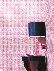Pink Glass Mosaic,Square Shape Mosaic for Wall Cladding & Flooring Pink Glass Mosaic,Square Shape Mosaic for Wall Cladding & Flooring