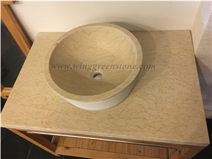 Polished Sunny Yellow Marble Sinks/Basins,Sunny Golden Marble,Sunny Gold,Gold,Sahara Gold Marble