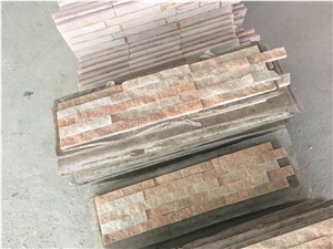 Timber Yellow Ledge Stone Cultural Stone for Wall Cladding and Flooring Made in China from Winggreen Stone
